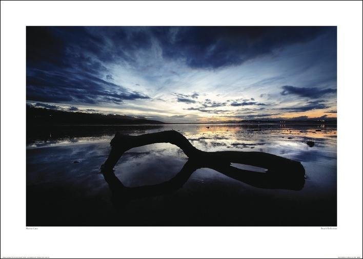 Marina Cano - Beach Reflection Kunstdruck