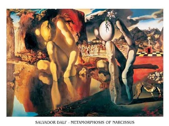 Metamorphosis of Narcissus, 1937 Kunstdruck