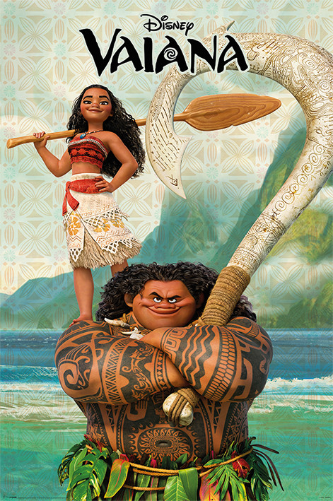 picknick In hoeveelheid leven Moana - Vaiana & Maui poster | Grote posters | Europosters