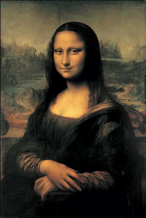 Konsttryck Mona Lisa (La Gioconda)