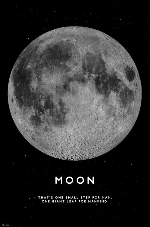 Poster Moon Wall Art Ts And Merchandise Ukposters