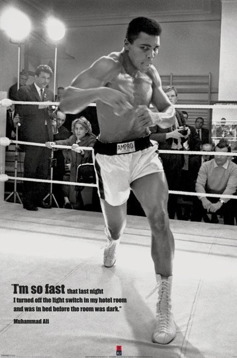 Muhammad Ali Fast Plakat Poster Kartinka Posters Bg