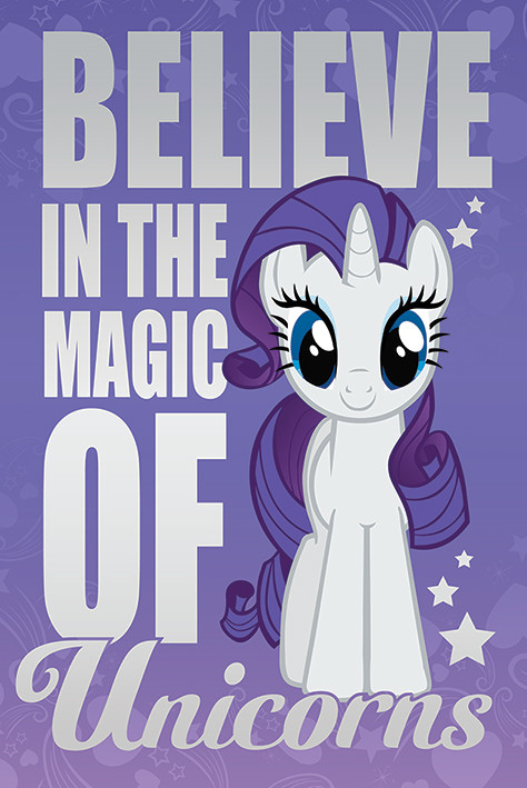 Hoorzitting pols impliciet My Little Pony - Unicorns poster | Grote posters | Europosters