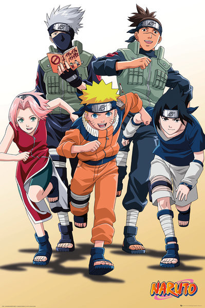 Плакат Naruto - Run