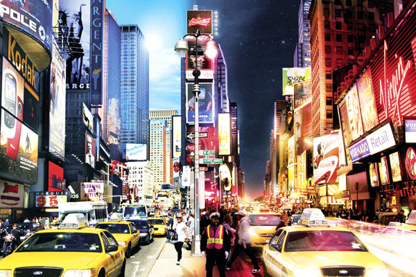 Poster New York - Times square, Wall Art, Gifts & Merchandise