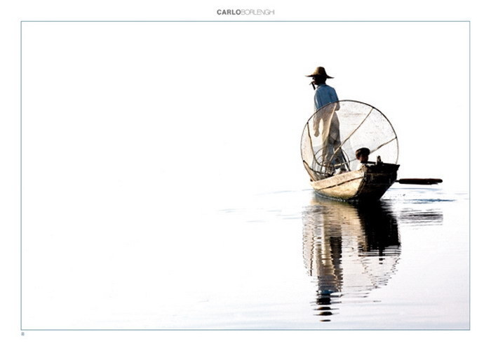 Kunstdruck Pecheur Intha Sur Le Lac Inle Myanmar Bei Europosters