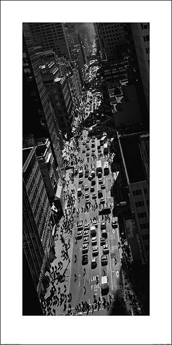 Konsttryck Pete Seaward - New York street