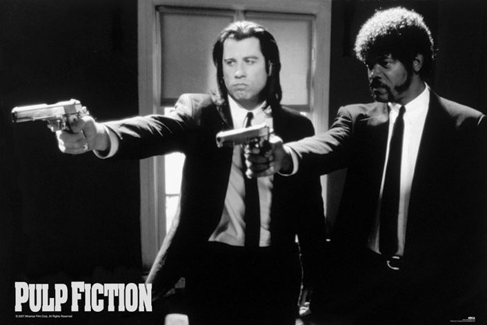Poster Pulp fiction - guns