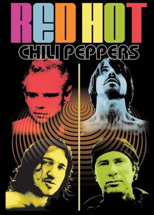 Red Hot Chili Peppers - Live Colour Me Póster, Lámina | Compra en Posters.es