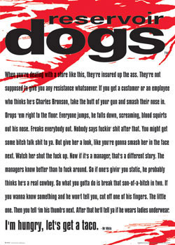 Poster RESERVOIR DOGS - Mr. White