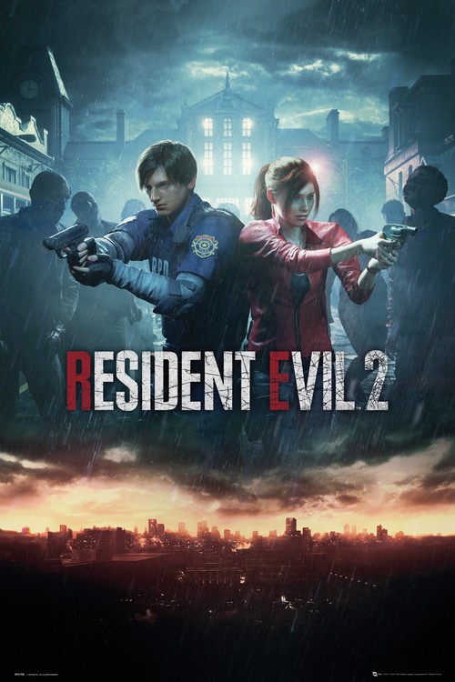 Poster Resident Evil 2 - City Key Art | Wall Art, Gifts & Merchandise ...