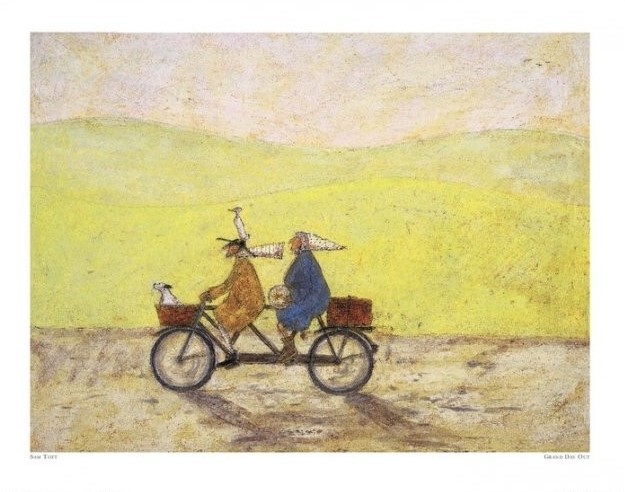 Konsttryck Sam Toft - Grand Day Out