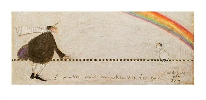Konsttryck Sam Toft - I Would Wait My Whole Life For You