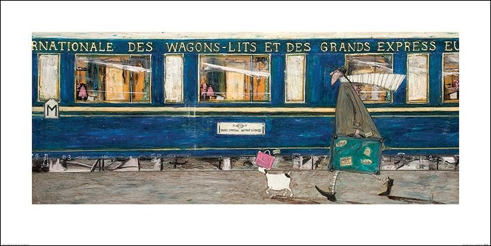 Sam Toft - Orient Express Ooh La La Kunstdruck