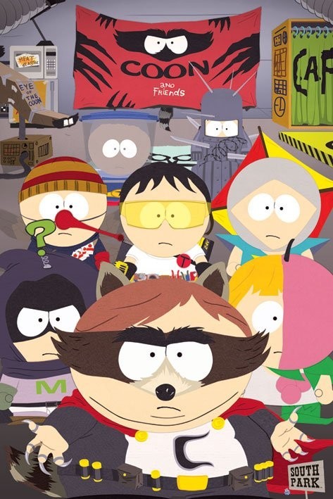 South Park Coon And Friends Póster Lámina Compra En Posterses 