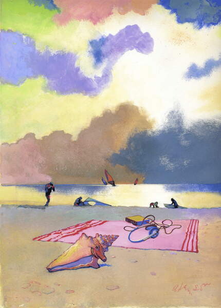 Poster Summer Evening, 1980s