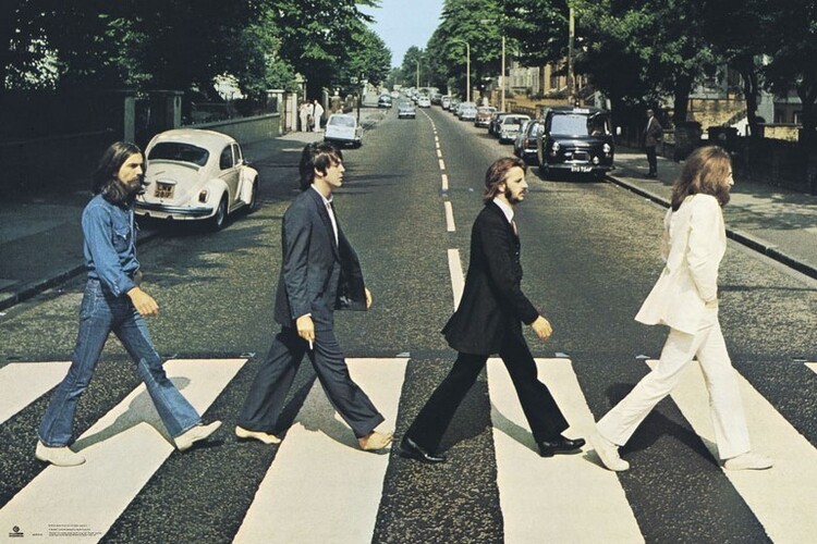 Póster The Beatles - Abbey Road