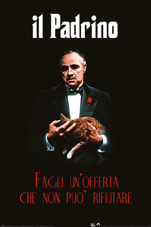 Плакат The Godfather - Un Offerta