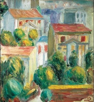The House in Cagnes Kunstdruck