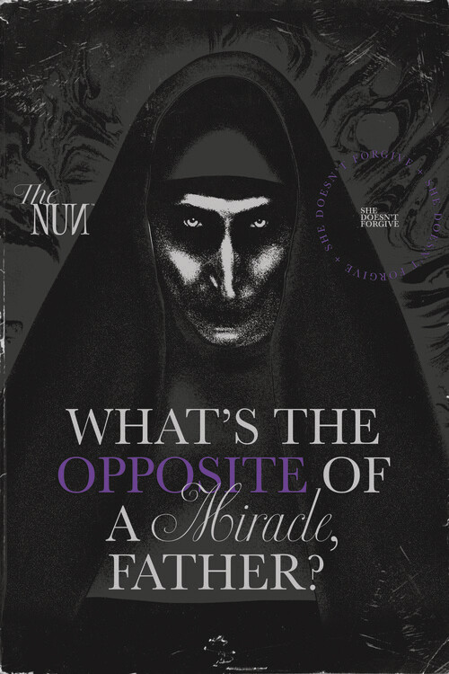 Poster The Nun - She Doesn't Forgive
