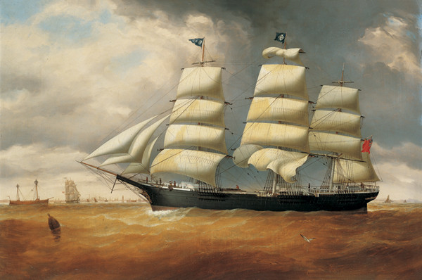 The Ship Duncarin Kunstdruck