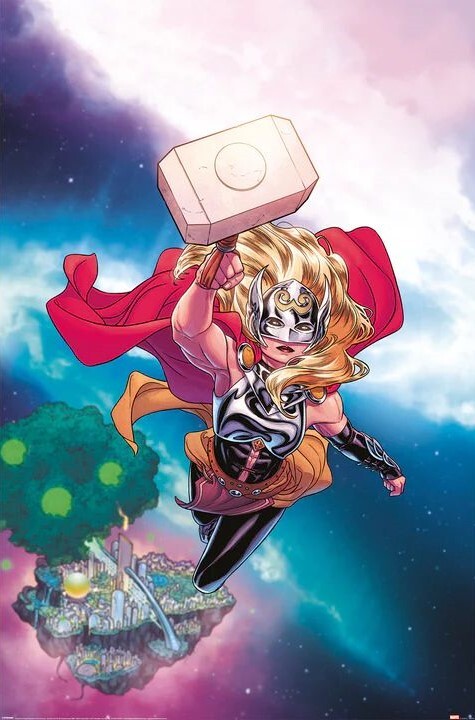 Póster Thor - Mighty female thor