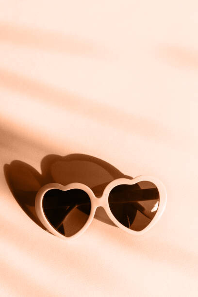 Poster Trendy pantone Peach Fuzz color of