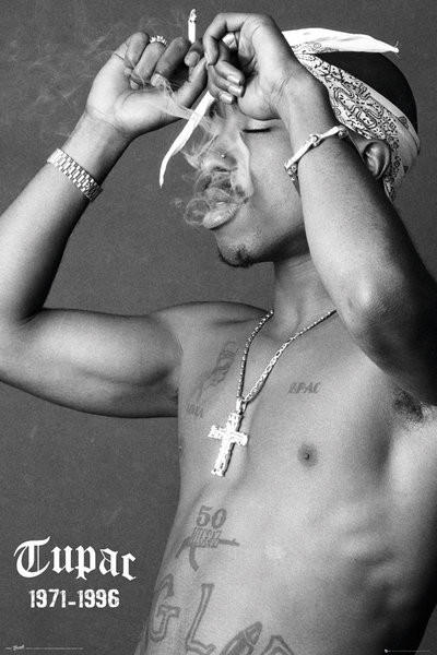 Плакат Tupac - Smoke
