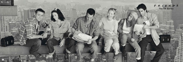 Poster Vänner - Skyscraper