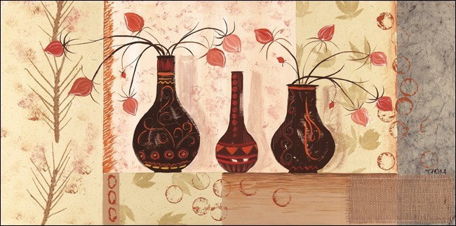 Konsttryck Vase 3