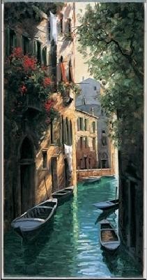 Konsttryck Venetian reflections