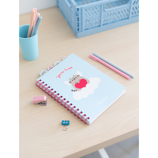 Set Cancelleria Con Agenda A5 E Penna, Cancelleria Kawaii Di