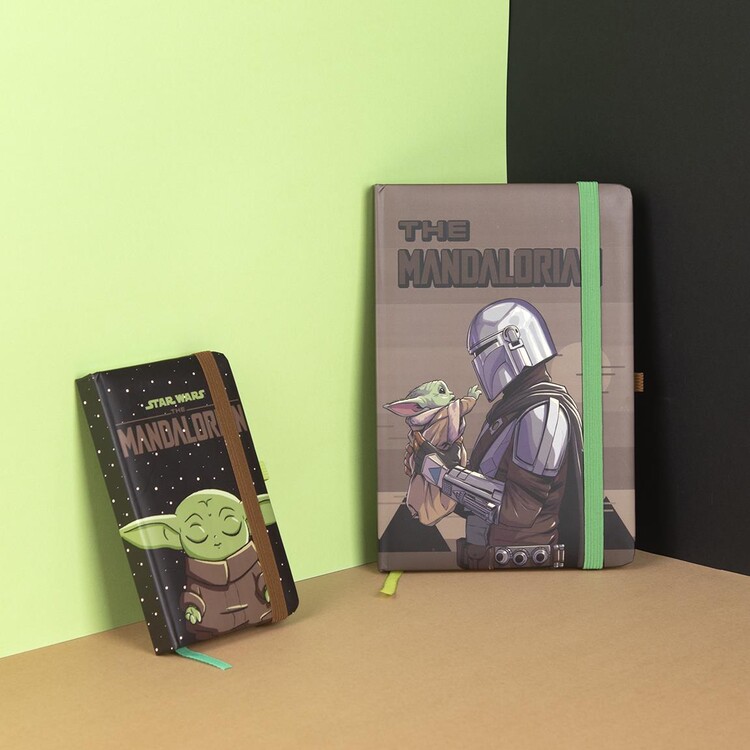 Verplicht houten fragment Agenda, diario Star Wars: The Mandalorian | Idee per regali originali