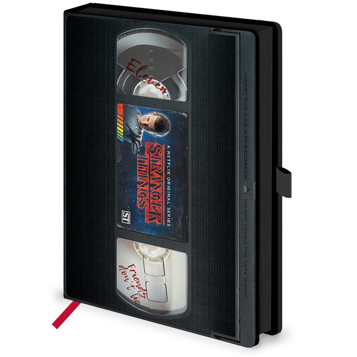 Agenda, diario Stranger Things - VHS