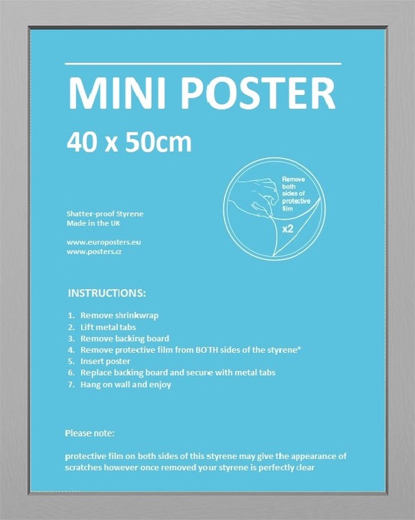 Lijsten Mini Poster 40x50 cm - Lijst op Europosters
