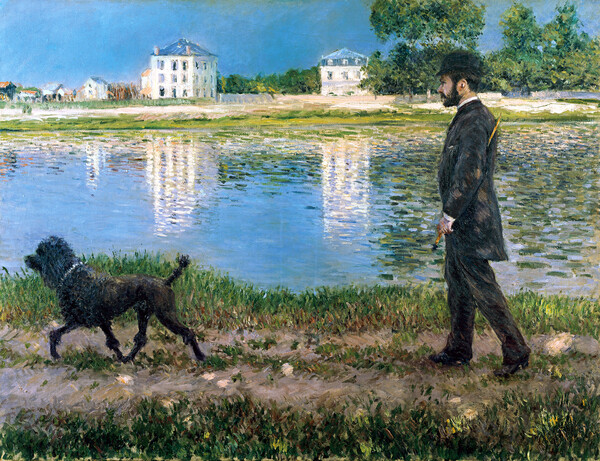 Tričko Richard Gallo and His Dog at Petit Gennevilliers, c.1883-84