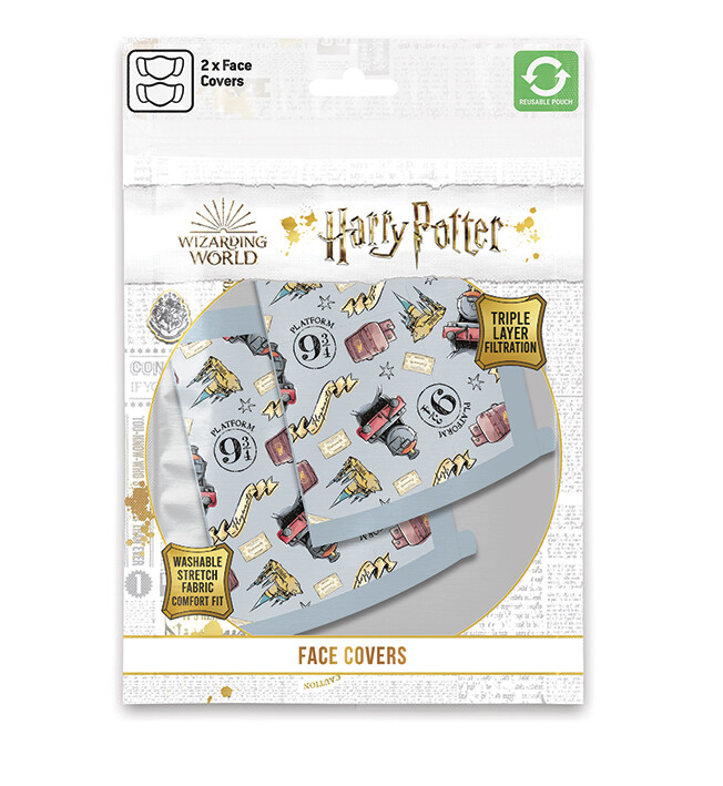 Roušky Harry Potter - Hogwarts Express (2 pack)