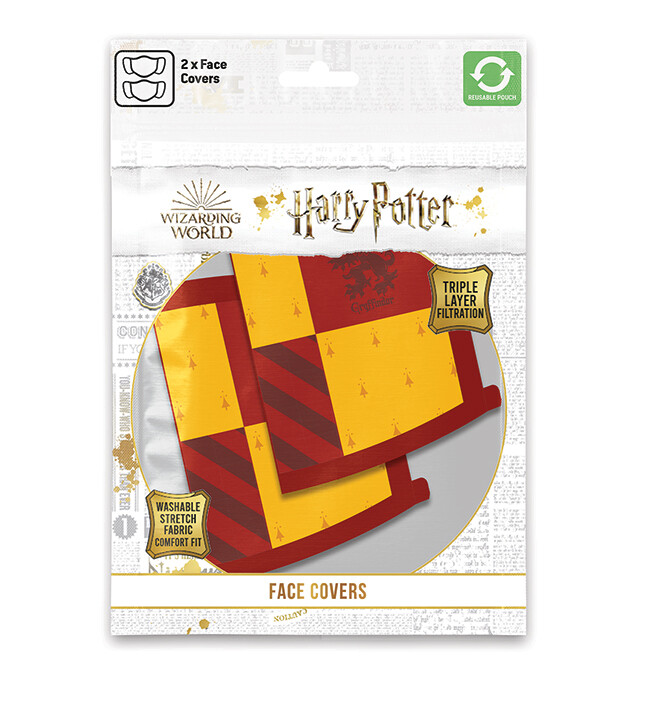 Roušky Harry Potter - Nebelvír (2 pack)
