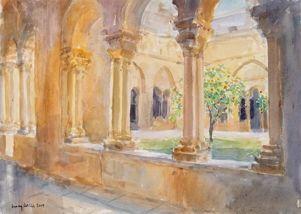 Samolepka Saint Catherine's Cloister, Bethlehem, Isreal, 2019