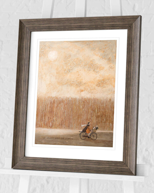 Zarámovaný plakát Sam Toft - A Lovely Night for a Drive