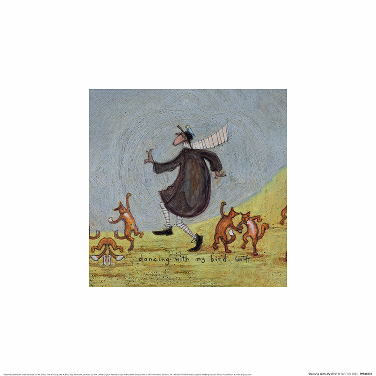 Umělecký tisk Sam Toft - Dancing With My Bird