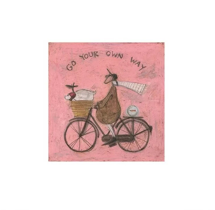 Umělecký tisk Sam Toft - Go Your Own Way