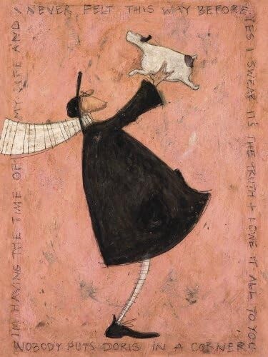 Umělecký tisk Sam Toft - Having The Time of My Life