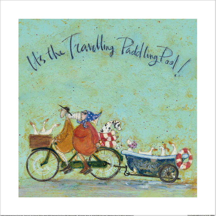 Umělecký tisk Sam Toft - It'S The Travelling Paddling Pool