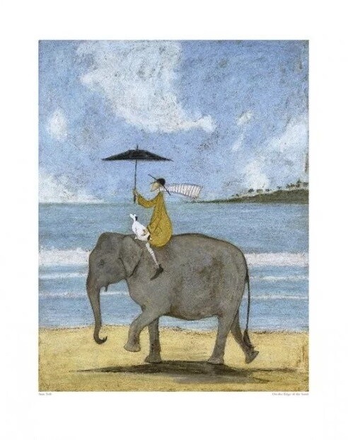 Umělecký tisk Sam Toft - On The Edge Of The Sand