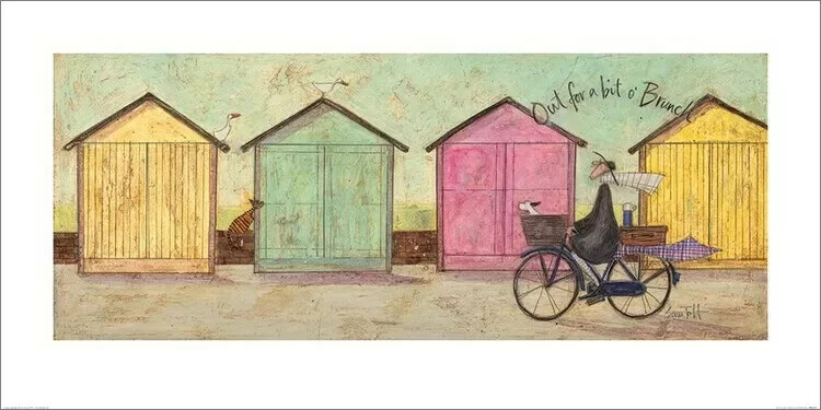 Umělecký tisk Sam Toft - Out for a Bit O‘ Brunch