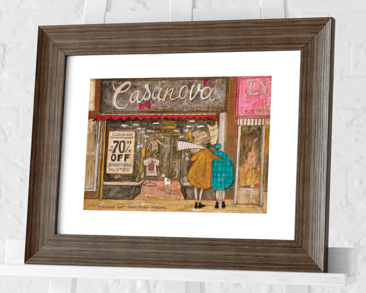 Zarámovaný plakát Sam Toft - Picking Out Something Special