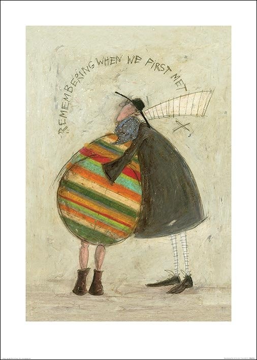 Sam Toft - Remembering When We First Met Festmény reprodukció