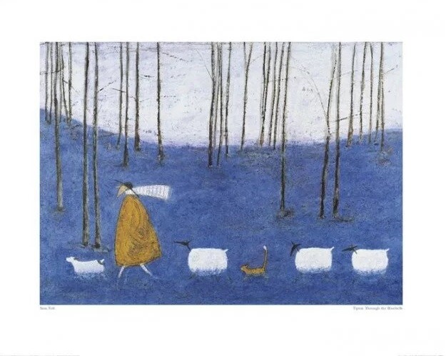 Umělecký tisk Sam Toft - Tiptoe Through The Bluebells