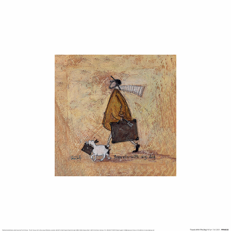 Umělecký tisk Sam Toft - Travels With The Dog